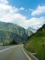 Alpine countryside in Switzerland, Europe