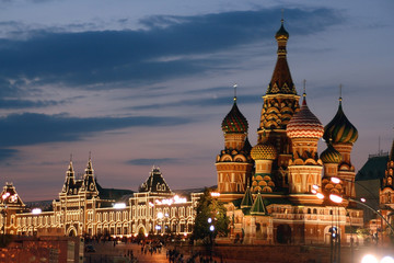 Russland, Moskau, Basiliuskathedrale