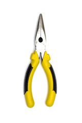 pliers on white background
