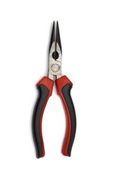 pliers on white background