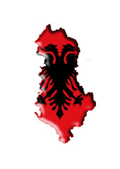 Albanian badge