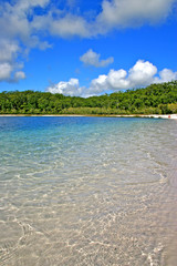 Lake McKenzie, Fraser Island, Australia..