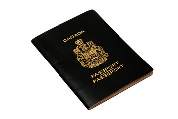 Canadian Passport - Isolated on White