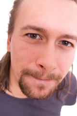 Fototapeta premium creepy looking young man