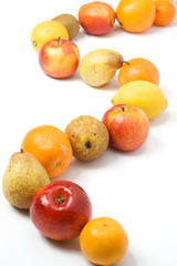 Naklejka na ściany i meble Fruit variés