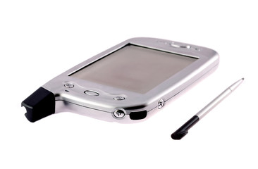 pocket pc isolated on white