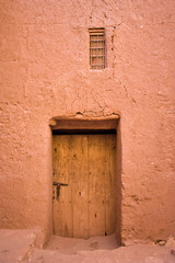 moroccan wooden door
