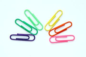 rainbow clips