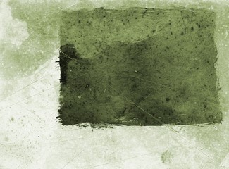 Grunge paper background in green