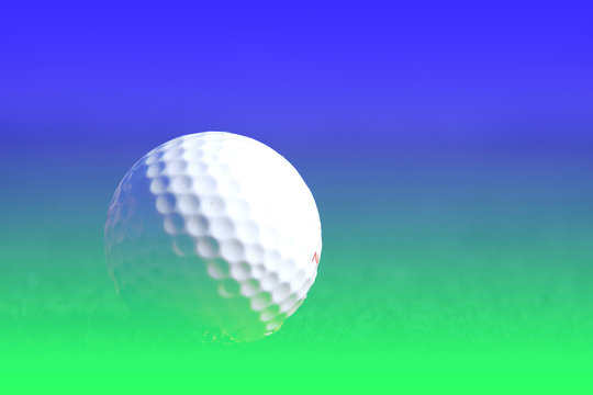 golf balle fluo