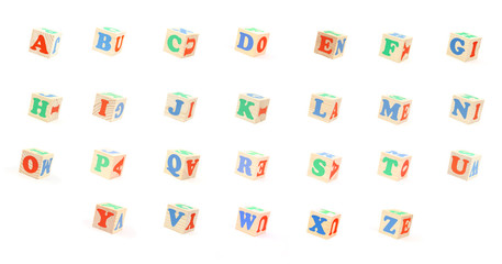 Naklejka premium alphabet