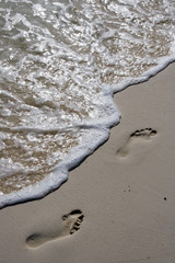 Footsteps in the Sand