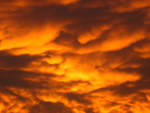 Ciel en feu
