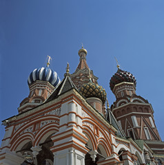 Fototapeta na wymiar St Basil Cathedral