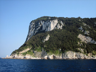 Fototapeta na wymiar Wyspa Klify na Capri