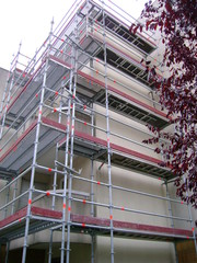 echafaudage de ravalement