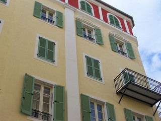 Obraz premium façade couleur