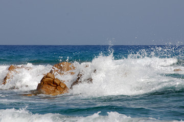 Mare mosso in Sardegna, Cala Liberotto