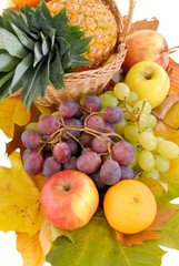 Naklejka na ściany i meble Fresh seasonal fruit