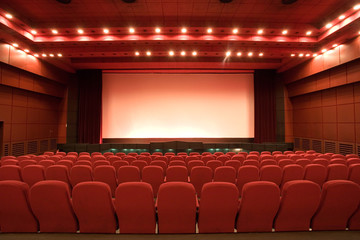 empty cinema auditorium