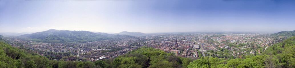 Fototapeta na wymiar Freiburg 360 °