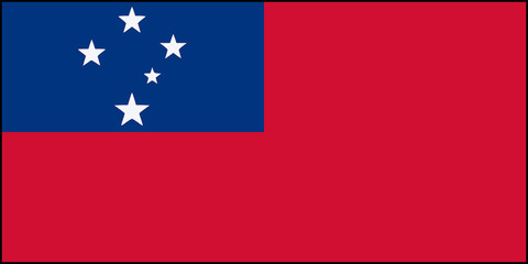 Drapeau des Samoa