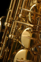 Obraz na płótnie Canvas Detail Saxophone