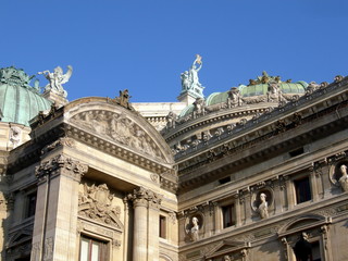 toit de l'opéra garnier
