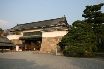 Fototapeta premium Palacio Imperial de Kioto en Japon
