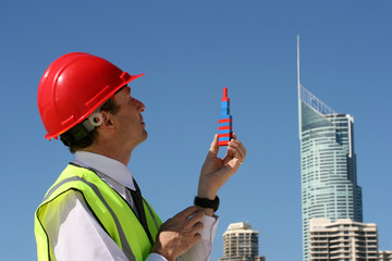 Twin towers completed