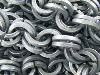 steel chain background