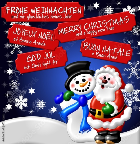 &quot;frohe weihnachten und ein glückliches neues jahr&quot; Fotos de archivo e