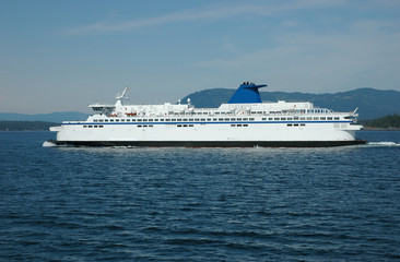 Obraz na płótnie Canvas Coastal ferry