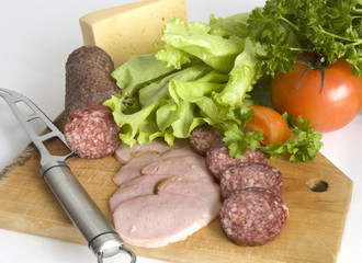 Cooking of a sandwich