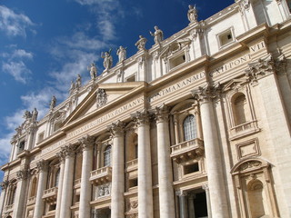 Fototapeta na wymiar St. Peter's basilica, Roma