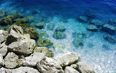 Coast of the sea