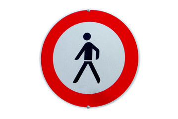 prohibition for pedestrians