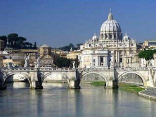 Saint Peters basilica, Roma - obrazy, fototapety, plakaty