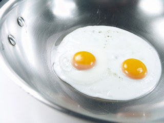 Fried Eggs Sunny Side Up