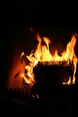 Naklejka premium flame