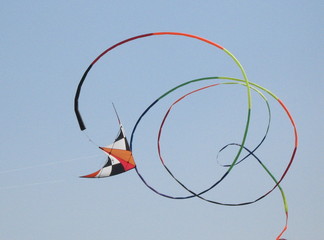 kite with tail