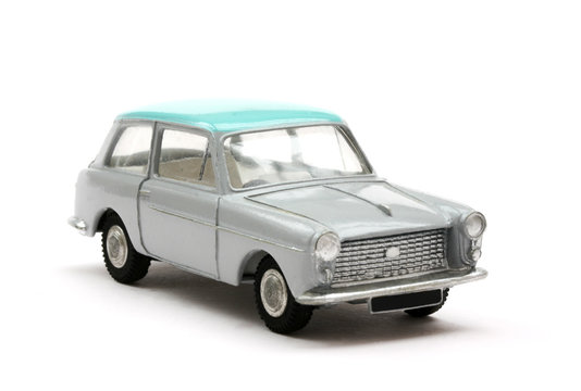 Toy model car sixties car
