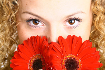 flower eye