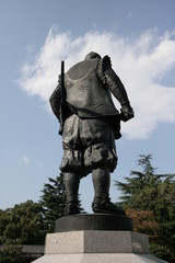 Obraz premium Estatua Japonesa