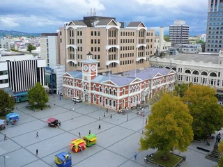 Papier Peint photo Lavable Nouvelle-Zélande Cathedral Square