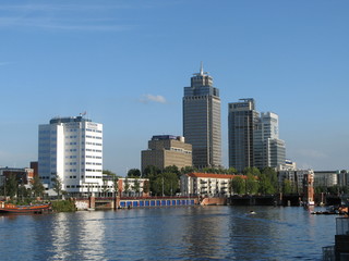 Obraz premium Skyline Amsterdam