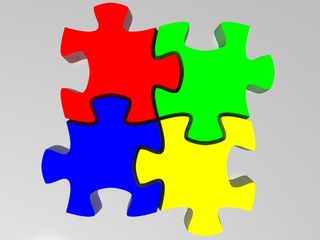 Obraz premium puzzle