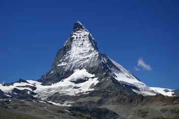 Crédence de cuisine en verre imprimé Alpinisme Matterhorn und sein Mythos