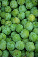Ciruelas verdes