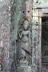 Obraz premium Bas relief Bayon Angkor